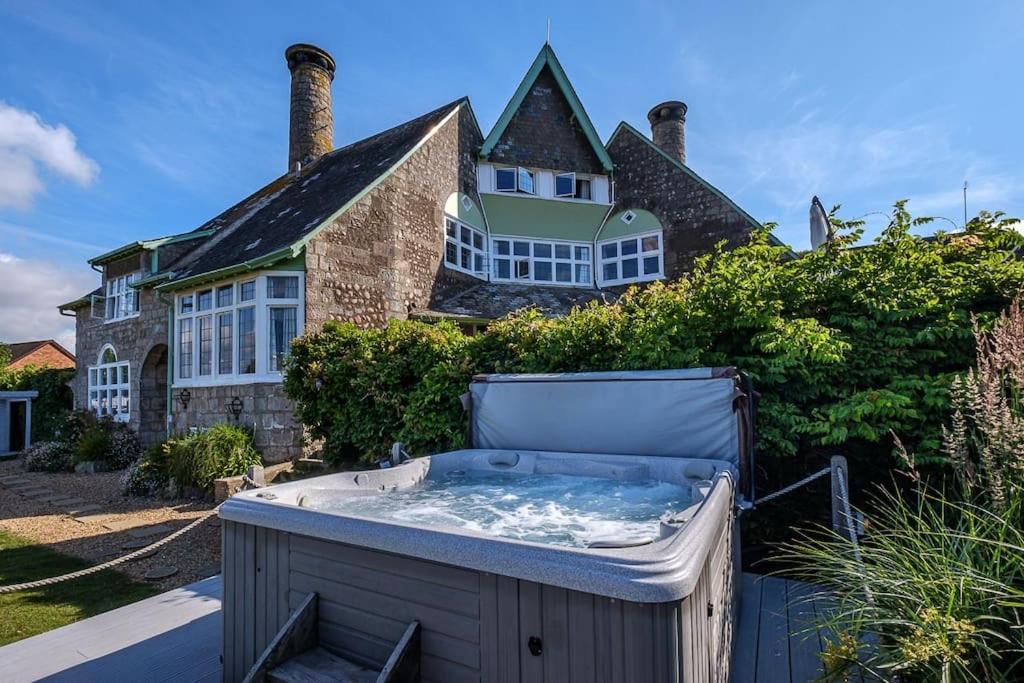 The Beach House-Devon- On The Beach- Sleeps 20 Villa Exmouth Exterior foto